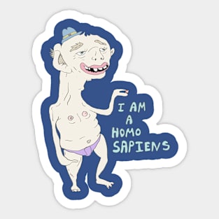 Homosapiens Sticker